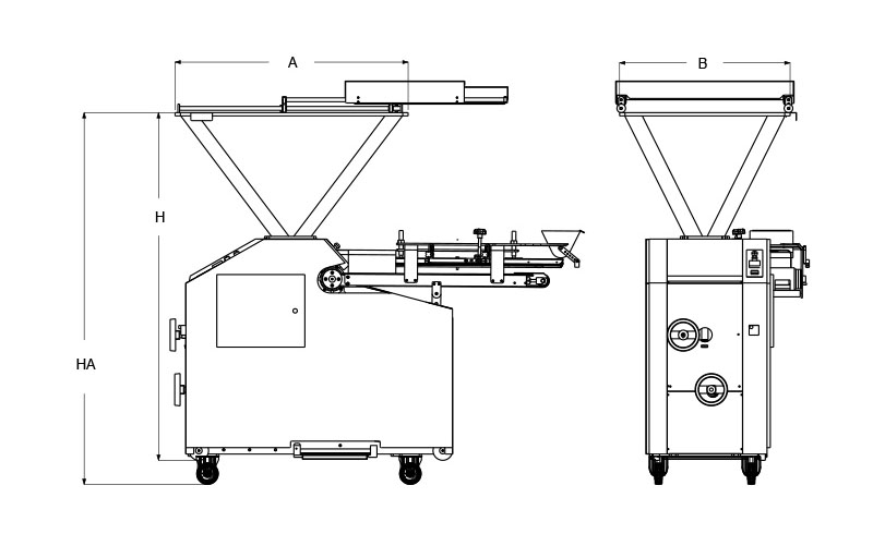 Volumetric divider