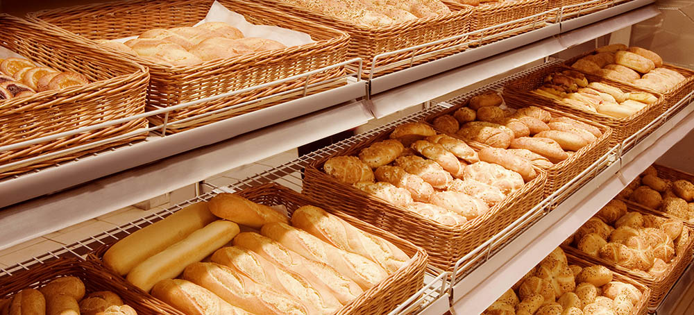 Pan de calidad en la panadería